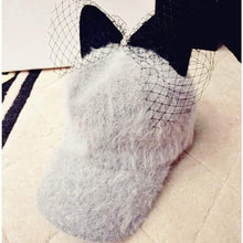 Load image into Gallery viewer, Furry Mesh Cat Ears Hat
