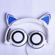 Load image into Gallery viewer, Playful Meow - Glimmering LED Cat Ear Headphones [Old and New Version]- Review
