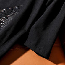 Load image into Gallery viewer, Playful Meow - Glittery Cat T-Shirt [Plus Size Available]- Review
