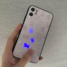 Load image into Gallery viewer, Glowing Kitty LED iPhone Case
