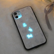 Load image into Gallery viewer, Glowing Kitty LED iPhone Case
