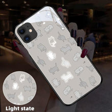Load image into Gallery viewer, Glowing Kitty LED iPhone Case
