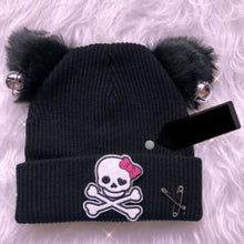 Load image into Gallery viewer, Gothic Cat Ears Beanie
