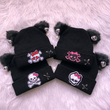 Load image into Gallery viewer, Gothic Cat Ears Beanie
