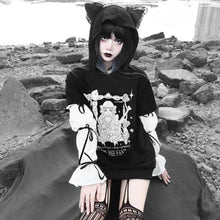 Load image into Gallery viewer, Gothic Fantasy Cat Ear Hoodie
