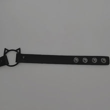 Load image into Gallery viewer, Gothic Kitty Adjustable Choker
