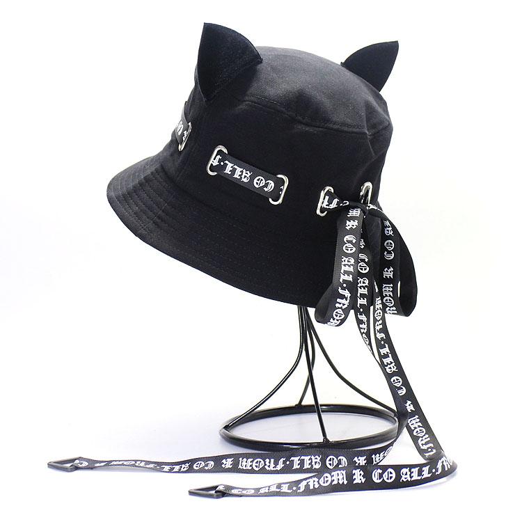 Playful Meow - Gothic Ribbon Cat Ear Bucket Hat- Review