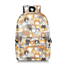 Load image into Gallery viewer, Playful Meow - Happy Kittens Print Backpack- Review
