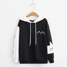 Load image into Gallery viewer, Harajuku Style Cat Ears Hoodies
