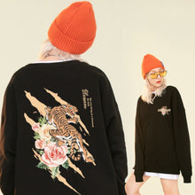 Load image into Gallery viewer, Harajuku Style Tiger Pullover
