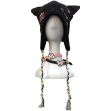 Load image into Gallery viewer, Harajuku Winter Cat Ears Beanie
