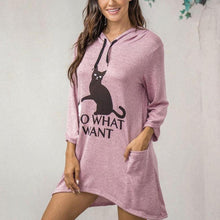 Load image into Gallery viewer, &quot;I Do What I Want&quot; Cat Ears Pullover [Plus Size Available]
