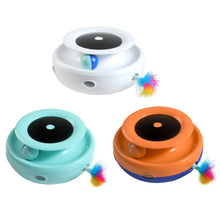 Load image into Gallery viewer, Playful Meow - Interactive Turntable Roller Catnip Toy- Review
