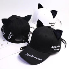 Load image into Gallery viewer, K-pop Style Cat Ear Cap
