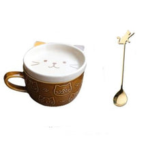 Load image into Gallery viewer, Kitty And Friends Ceramic Mug Set
