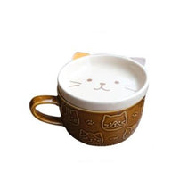 Load image into Gallery viewer, Kitty And Friends Ceramic Mug Set
