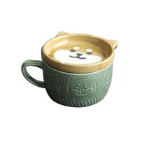 Load image into Gallery viewer, Kitty And Friends Ceramic Mug Set
