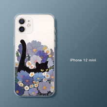 Load image into Gallery viewer, Kitty In The Garden iPhone Case
