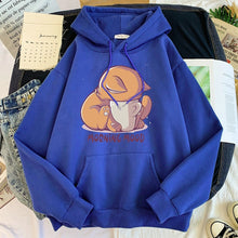 Load image into Gallery viewer, Kitty Morning Mood Hoodie [Plus Sizes Available]
