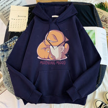 Load image into Gallery viewer, Kitty Morning Mood Hoodie [Plus Sizes Available]
