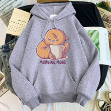 Load image into Gallery viewer, Kitty Morning Mood Hoodie [Plus Sizes Available]
