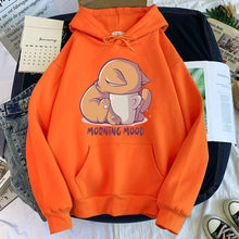 Load image into Gallery viewer, Kitty Morning Mood Hoodie
