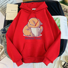 Load image into Gallery viewer, Kitty Morning Mood Hoodie [Plus Sizes Available]
