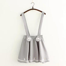 Load image into Gallery viewer, Kitty Paws Skirt [Removable Suspender]
