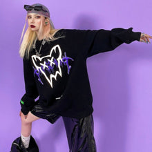 Load image into Gallery viewer, Kitty Punk Style Pullover

