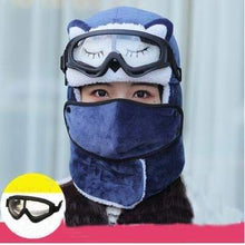 Load image into Gallery viewer, Kitty Russian Winter Hats [With Cute Goggles]
