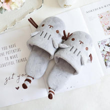 Load image into Gallery viewer, Playful Meow - Kitty Soft Furry Slippers- Review
