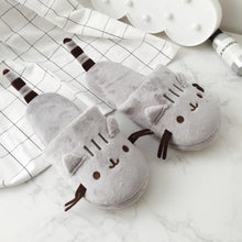 Load image into Gallery viewer, Playful Meow - Kitty Soft Furry Slippers- Review
