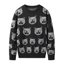 Load image into Gallery viewer, Knitted Kitty Face Pullover [Plus Size Available]
