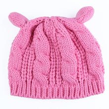 Load image into Gallery viewer, Playful Meow - Knitted Kitty Wool Beanie- Review
