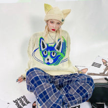 Load image into Gallery viewer, Knitted Sphinx Pullover
