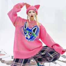 Load image into Gallery viewer, Knitted Sphinx Pullover

