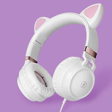 Load image into Gallery viewer, Playful Meow - Lovely Cat Ear Headphones [Wired | With Mic]- Review

