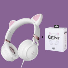 Load image into Gallery viewer, Playful Meow - Lovely Cat Ear Headphones [Wired | With Mic]- Review
