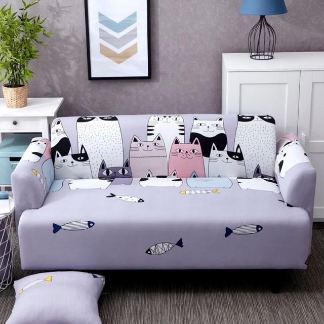 Playful Meow - Lovely Cat Spandex Sofa Cover- Review