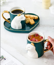Load image into Gallery viewer, Playful Meow - Luxurious 3D Cat Couple Mugs- Review

