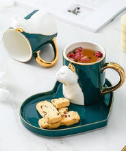Load image into Gallery viewer, Playful Meow - Luxurious 3D Cat Couple Mugs- Review
