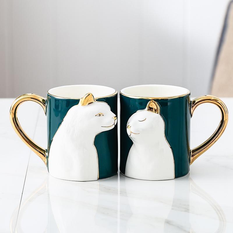 Playful Meow - Luxurious 3D Cat Couple Mugs- Review