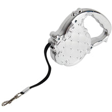 Load image into Gallery viewer, Playful Meow - Luxurious Gold/ Silver Retractable Leash- Review
