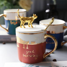 Load image into Gallery viewer, Luxurious Kitty Mug Set [With Gift Box]
