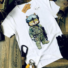 Load image into Gallery viewer, Playful Meow - MC Cat T-Shirt [Plus Size Available]- Review
