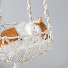 Load image into Gallery viewer, Macrame Cat Swinger
