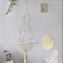Load image into Gallery viewer, Macrame Cat Swinger
