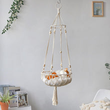Load image into Gallery viewer, Macrame Cat Swinger
