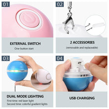 Load image into Gallery viewer, Playful Meow - Magic Cat Teaser Ball- Review
