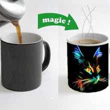 Load image into Gallery viewer, Magic Colorful Kitty Mug
